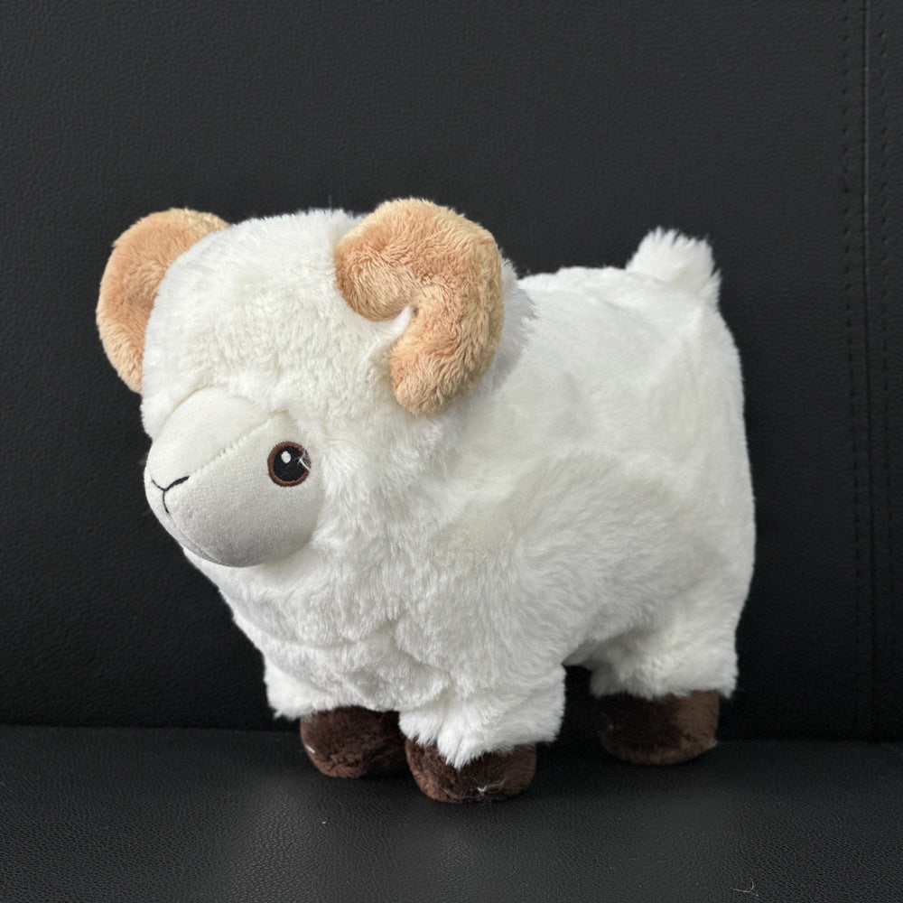 Peluche de chèvre mignonne