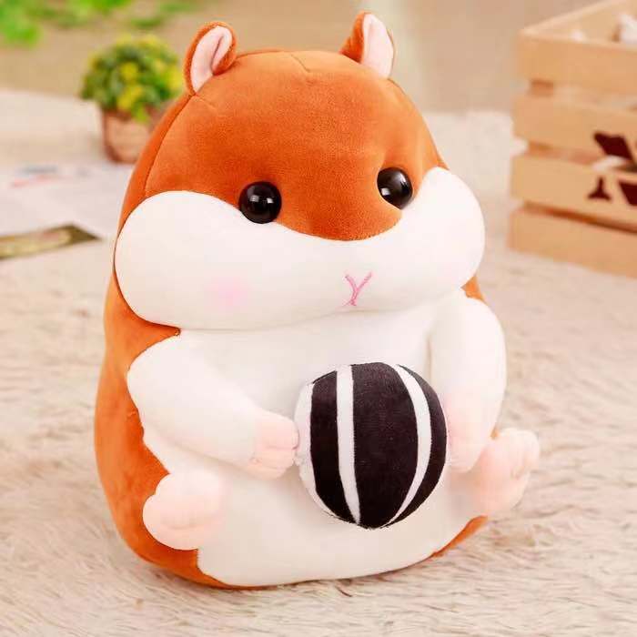 Jouet peluche hamster