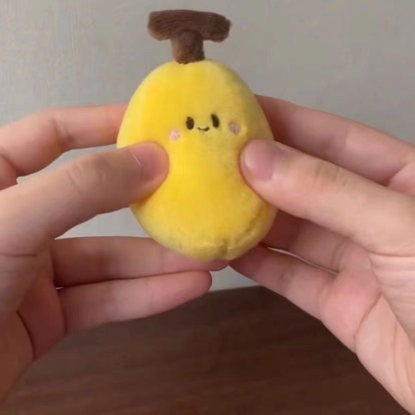 Mignonne peluche banane
