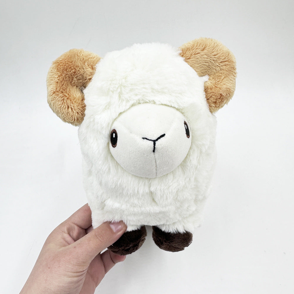 Peluche de chèvre mignonne