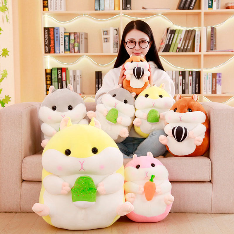 Jouet peluche hamster