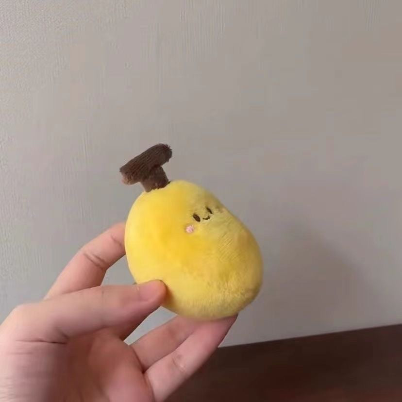 Mignonne peluche banane
