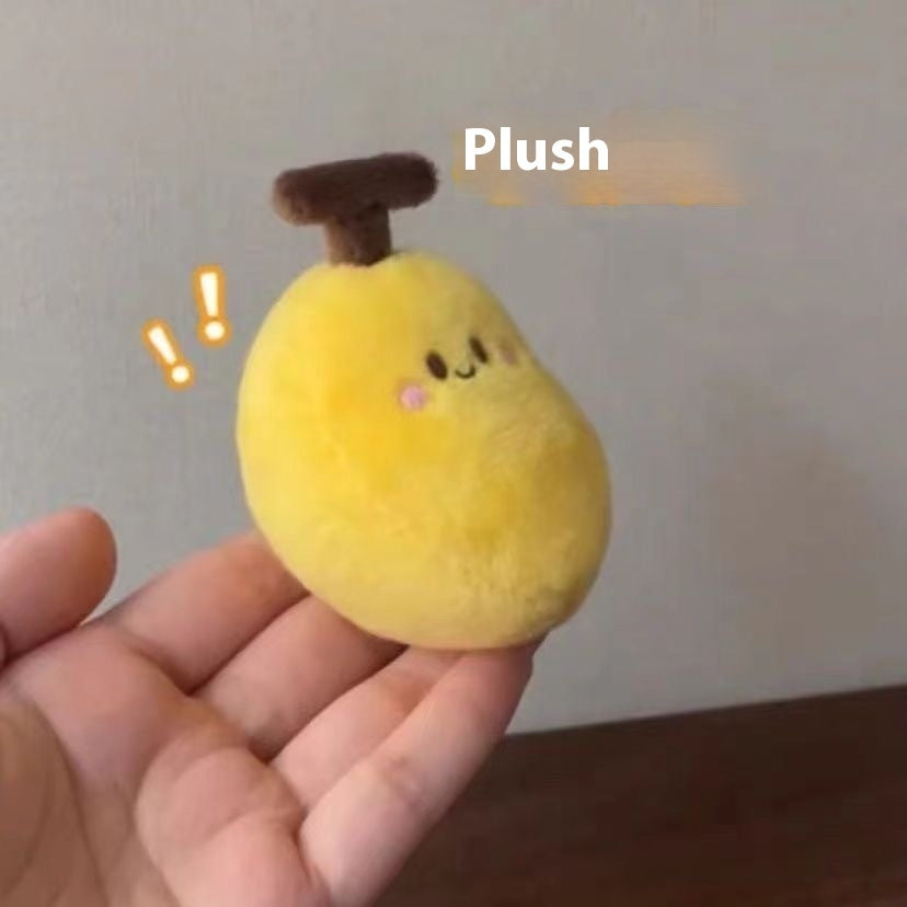 Mignonne peluche banane