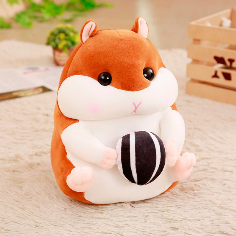 Jouet peluche hamster