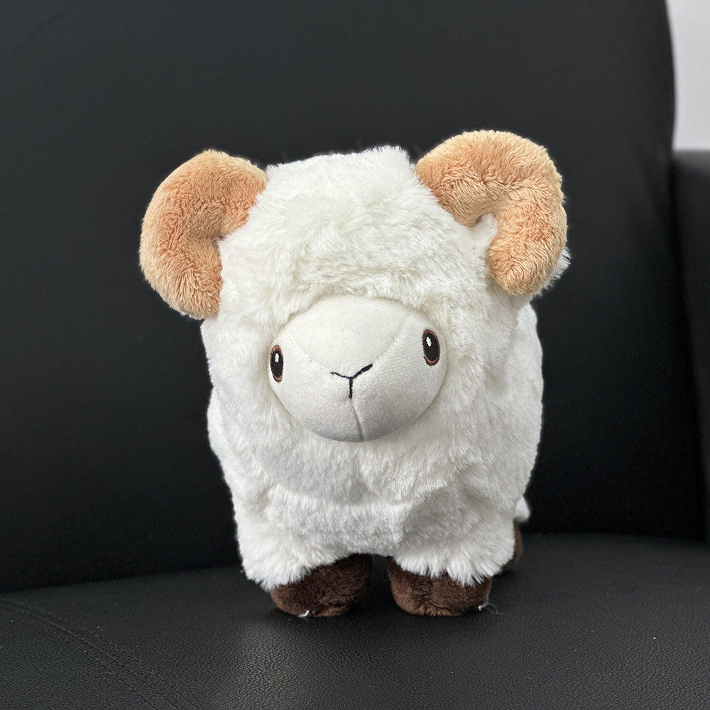 Peluche de chèvre mignonne