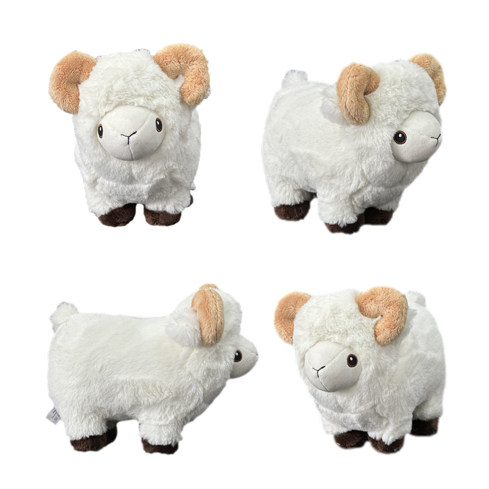 Peluche de chèvre mignonne